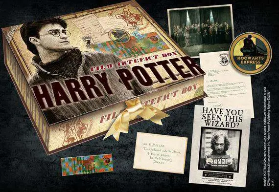 Figurine hp harry artifact box